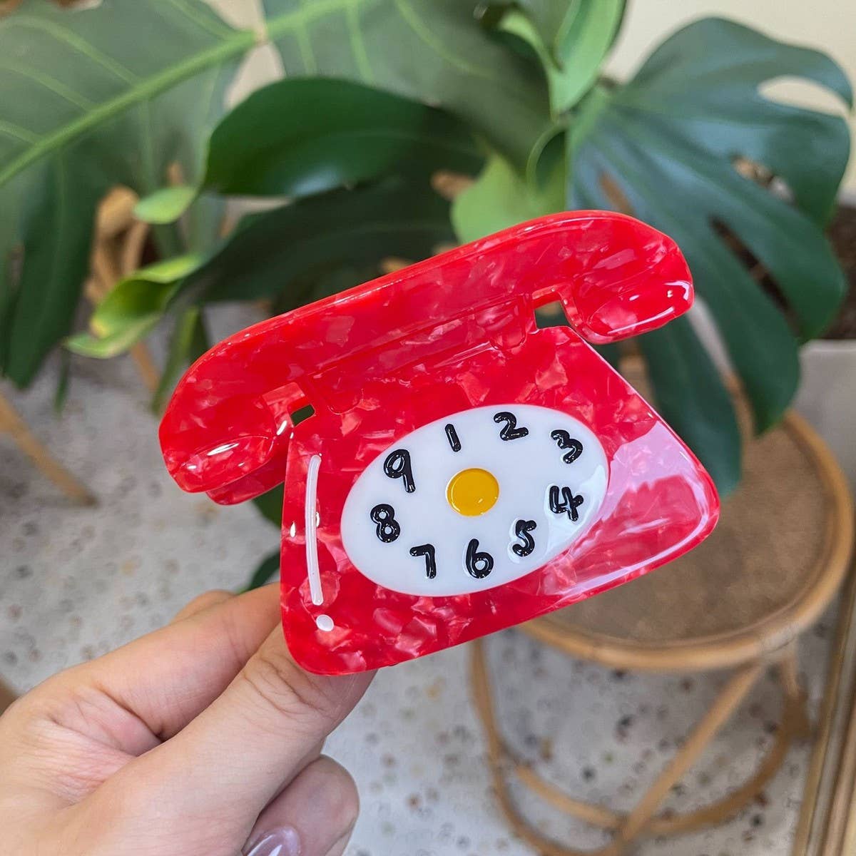 Telephone Hair Claw