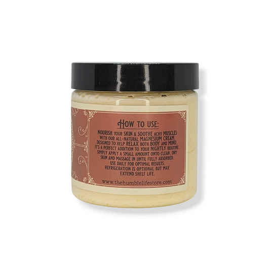 Magnesium Cream - Rose + Myrrh