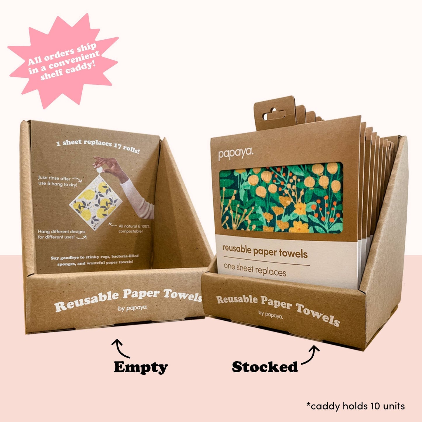 Secret Garden Reusable Paper Towel