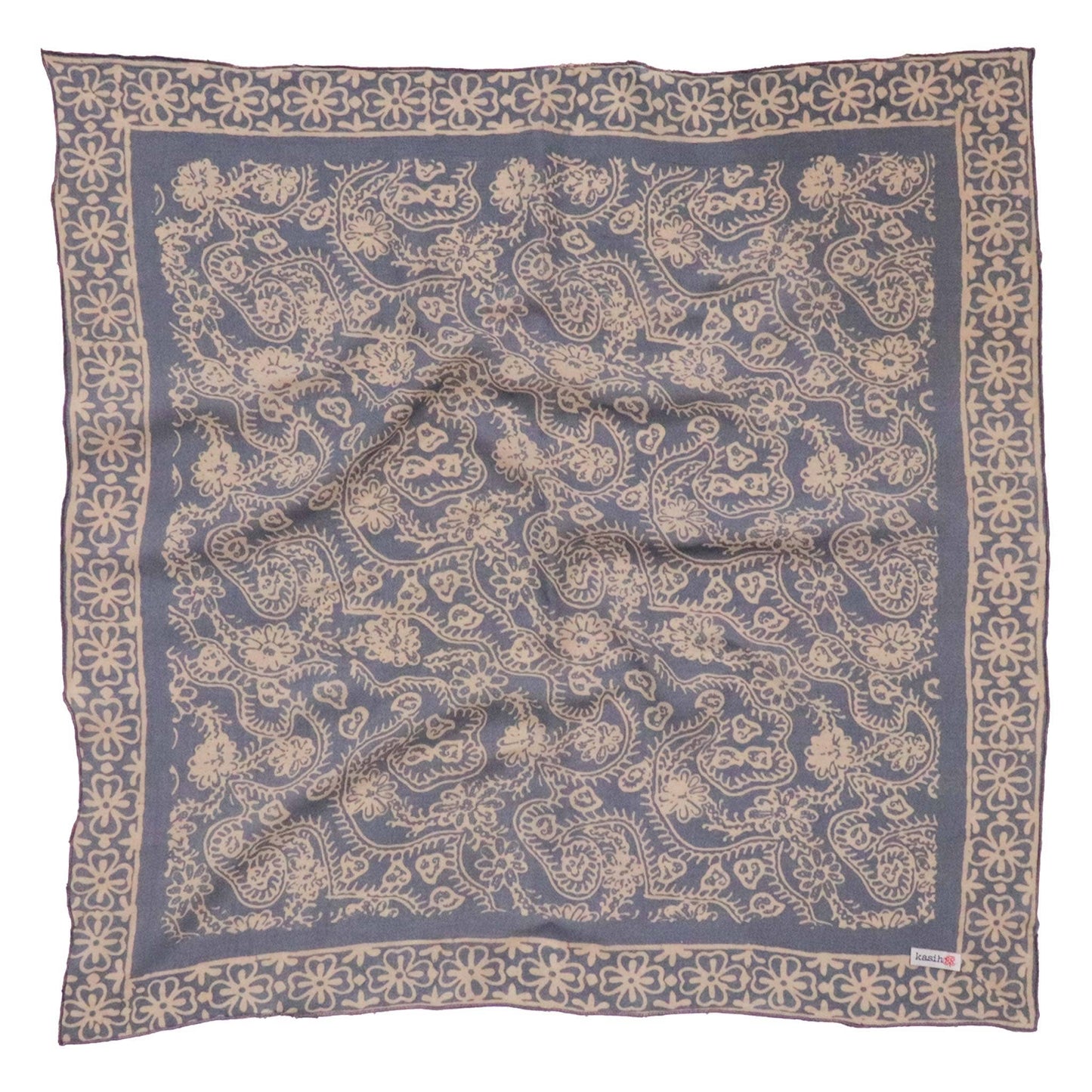 Gray Batik Bandana