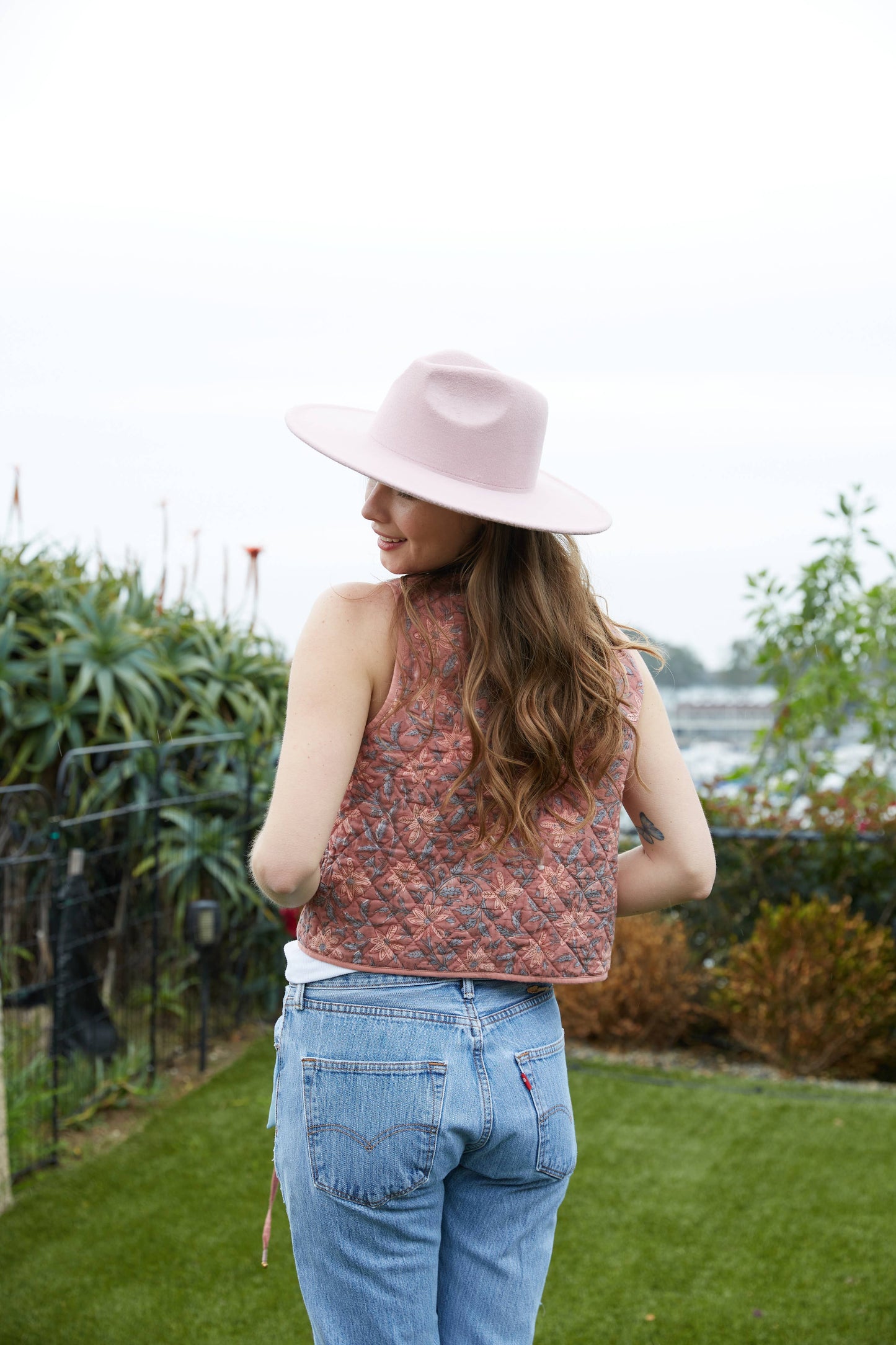 Block Printed, Reversible Vest (Juhi)
