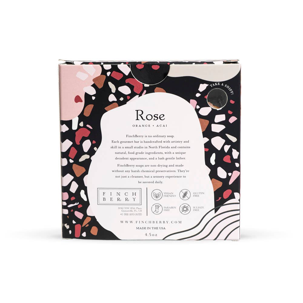 Rose Terrazzo Boxed Soap