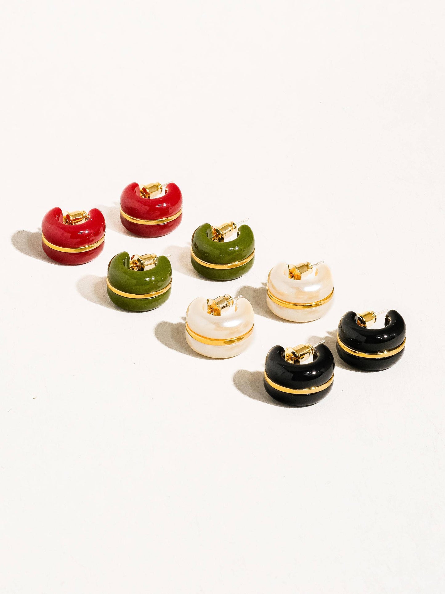 Arlo 18K Gold Small C Earring