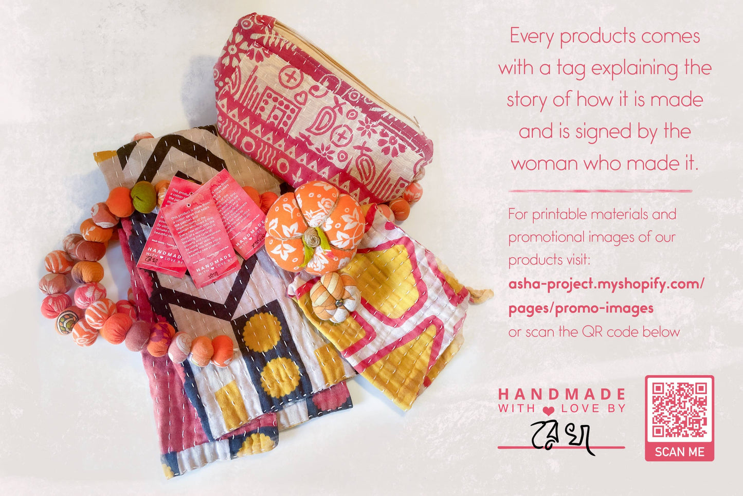 Kantha Throw Blanket