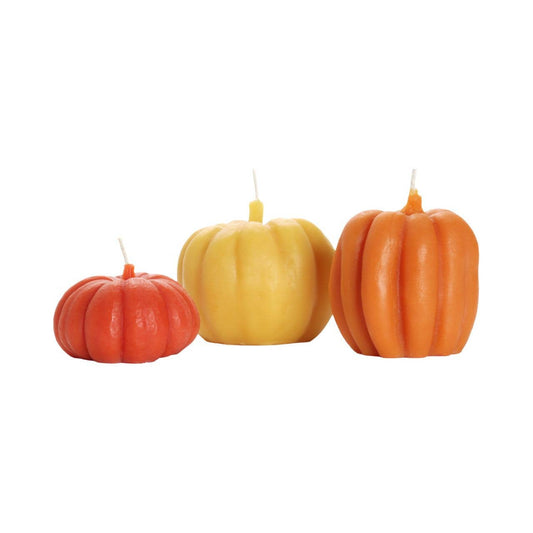Beeswax Pumpkin Candle