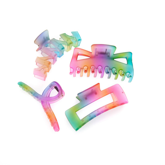 Rainbow Hair Claw