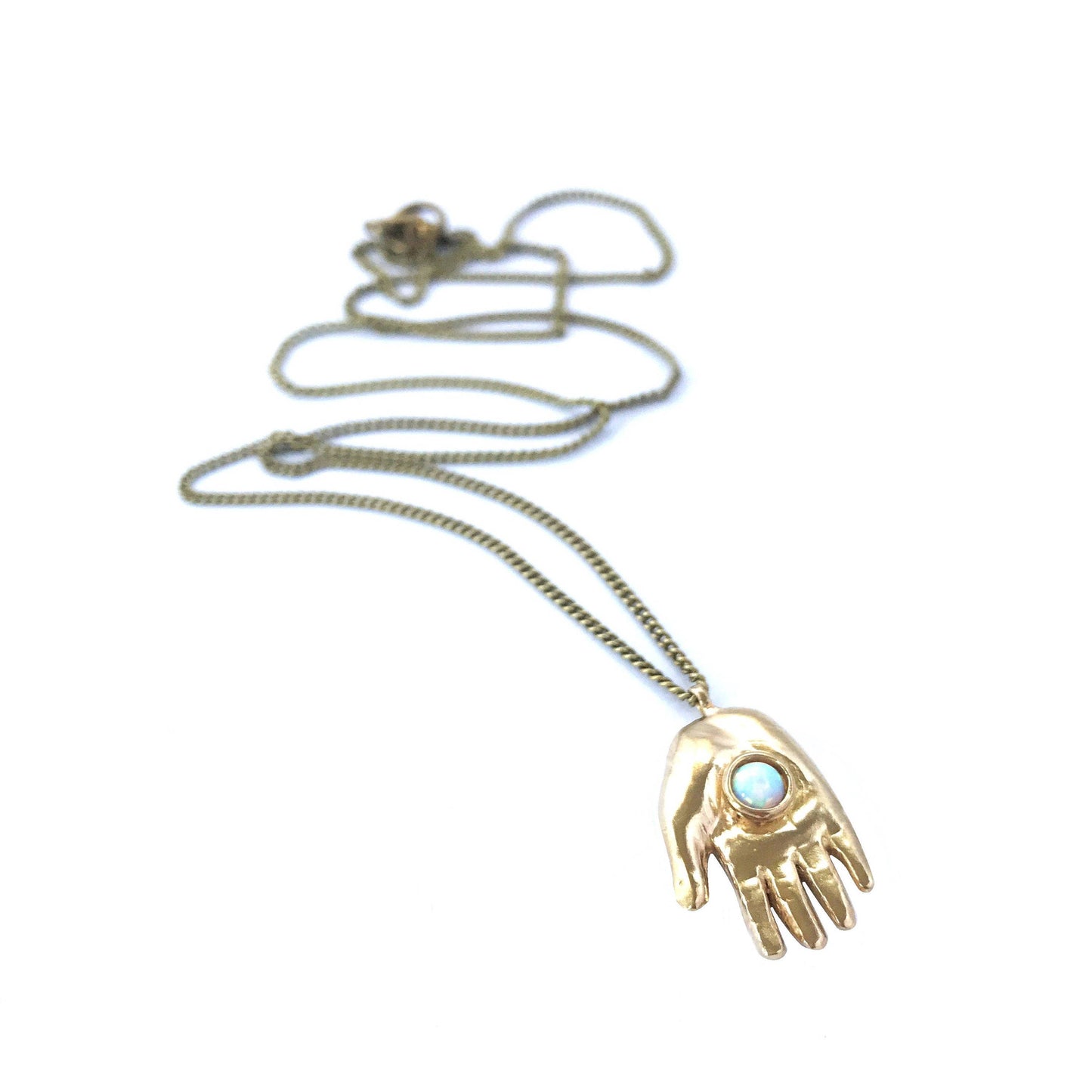 Giver Necklace With Opal