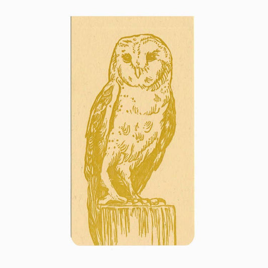 Barn owl jotter notepad