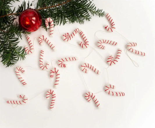Candy Cane Garland