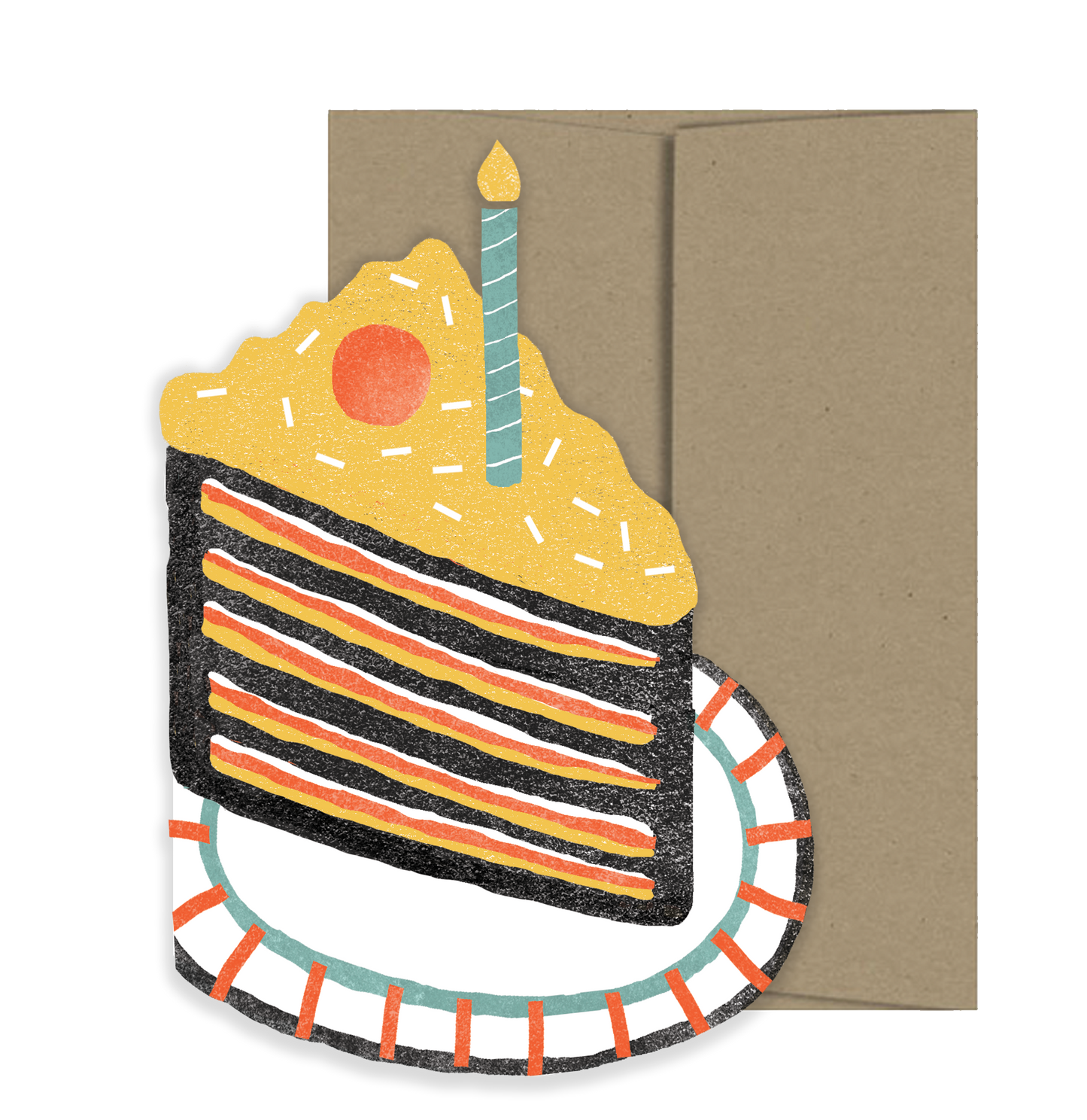 Piece of Cake Birthday Card