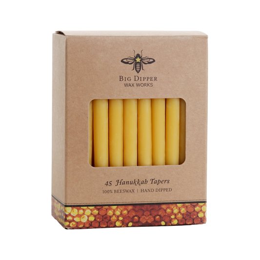 Beeswax Hanukkah Candles