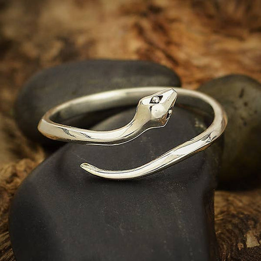 Sterling Silver Snake Ring