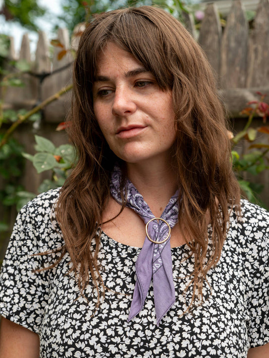 Bandana Bolos | Brass or Sterling Silver