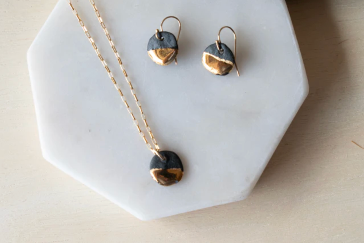 Half moon dangles