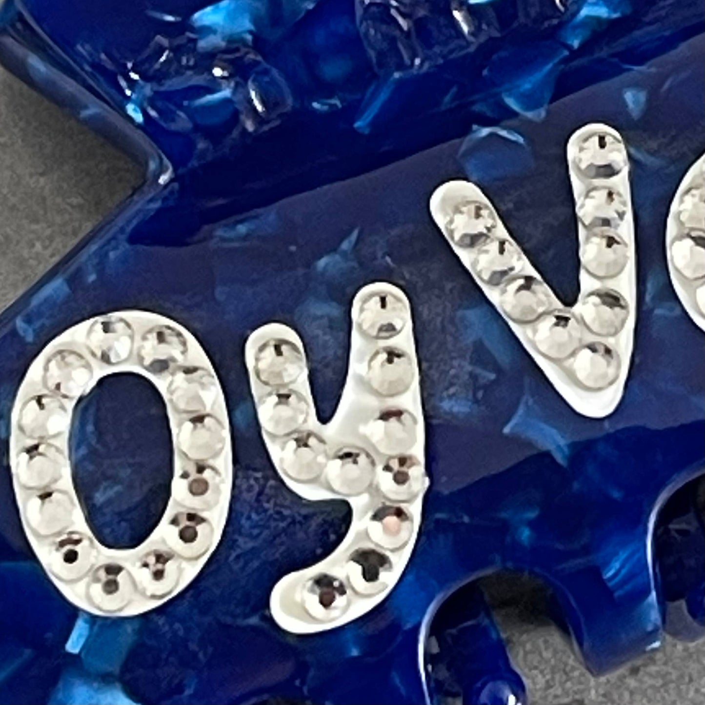 Oy Vey Rhinestone Hair Claw