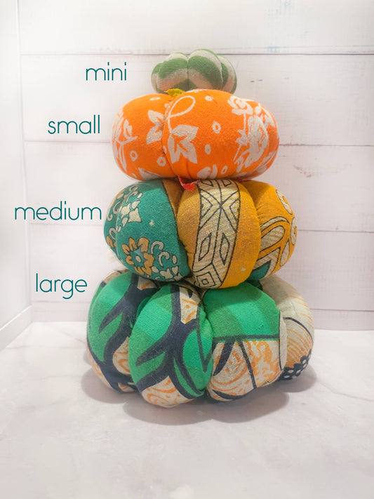 Large Saree Pumpkin