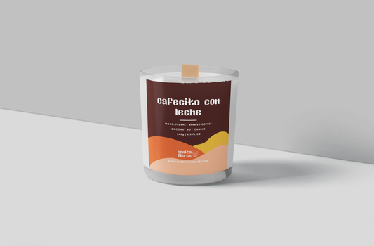 Cafecito Con Leche Candle