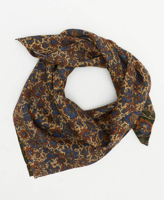 Vintage Silk Bandana - No. 250402