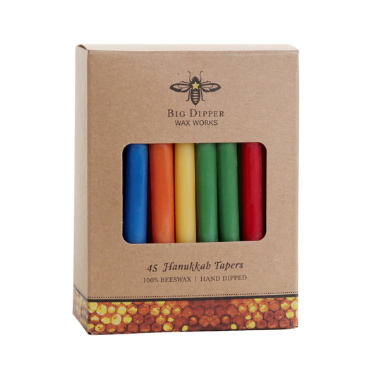 Beeswax Hanukkah Candles