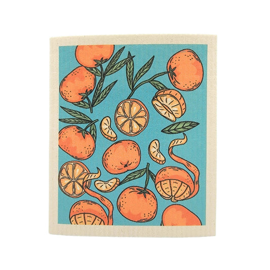 Tangerine Swedish Discloth