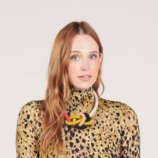 Water Bowline Multi-Color Necklace