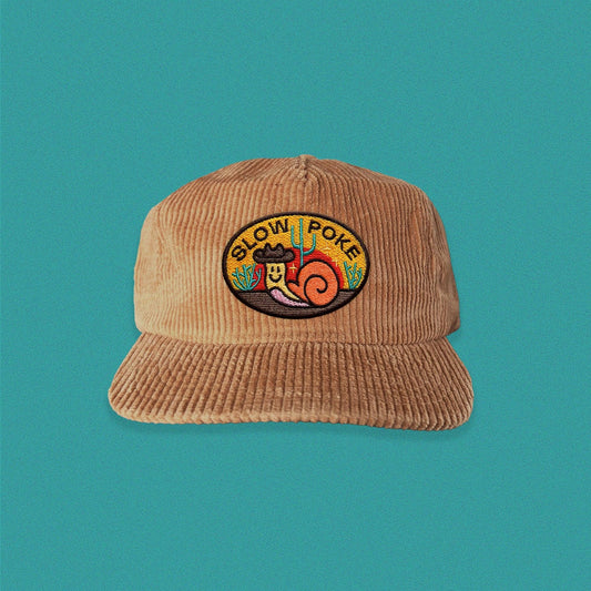 Slow Poke 5-Panel Corduroy Hat