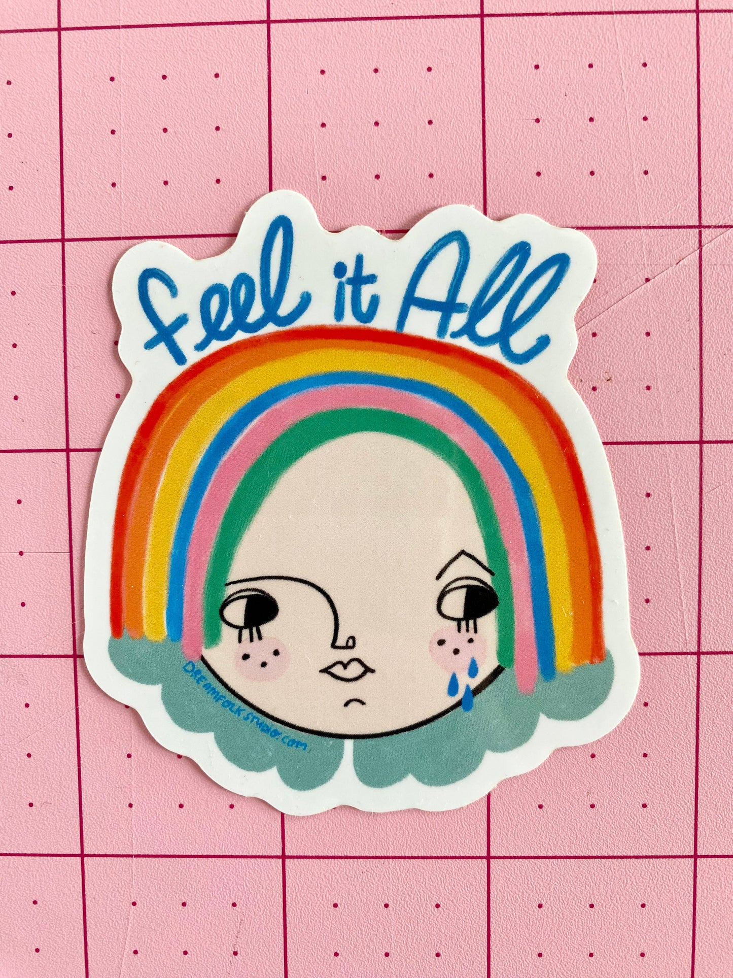 Feel It All Sticker