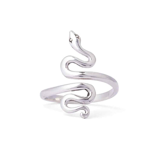 Bronze Adjustable Snake Ring