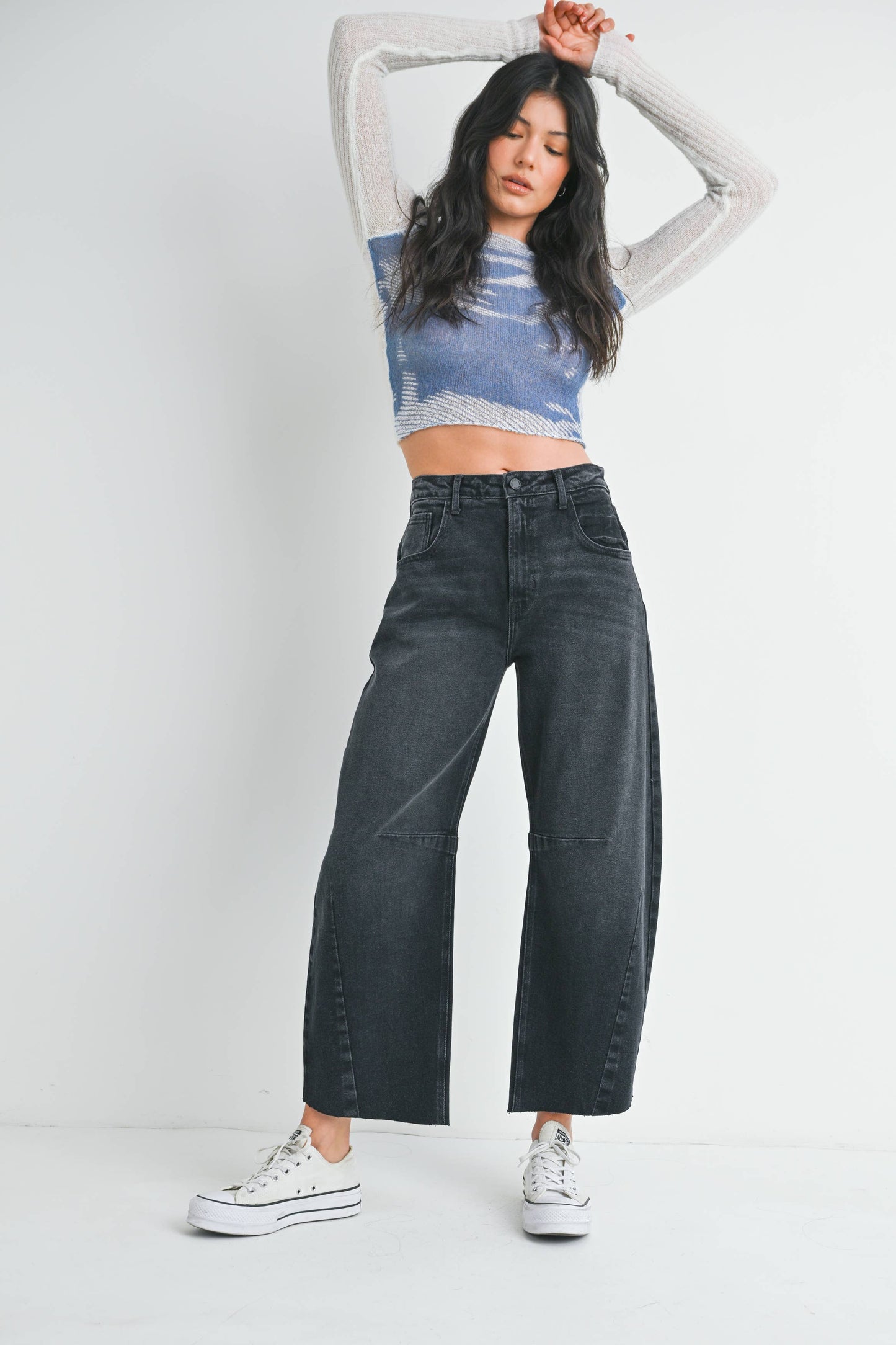 The Seamed Barrel Jean