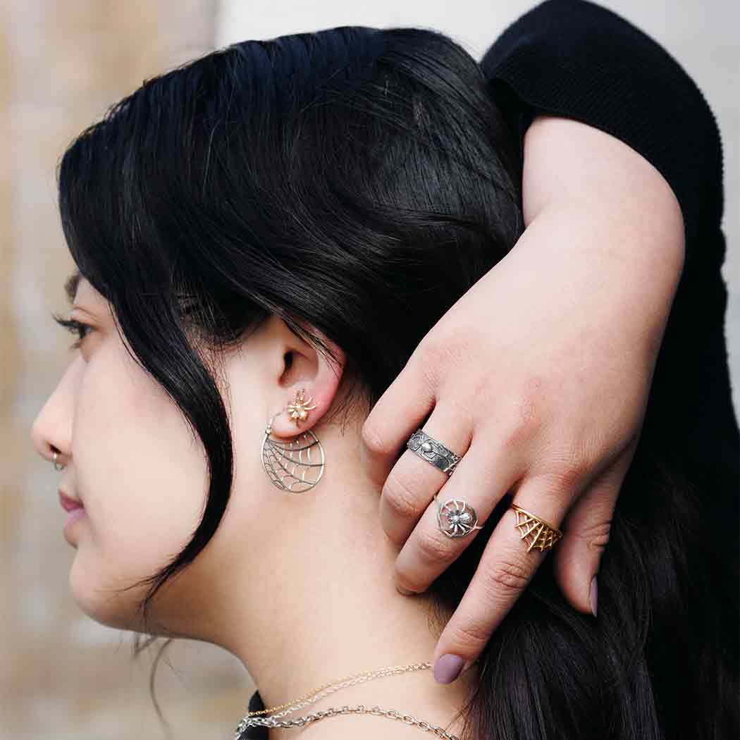 Sterling Silver Spider Ring