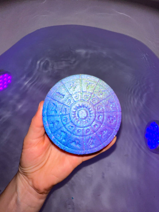 Written In The Stars - Vegan Crystal Infused Bath Bomb