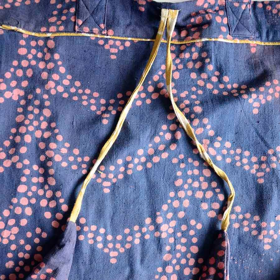 Hand-Dyed Indigo Tote Bag