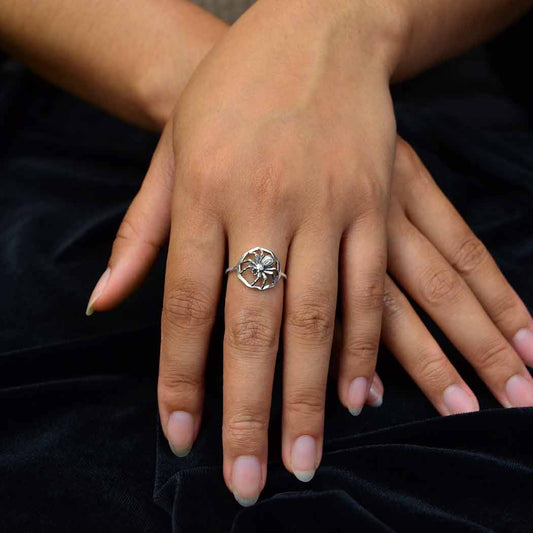 Sterling Silver Spider Ring