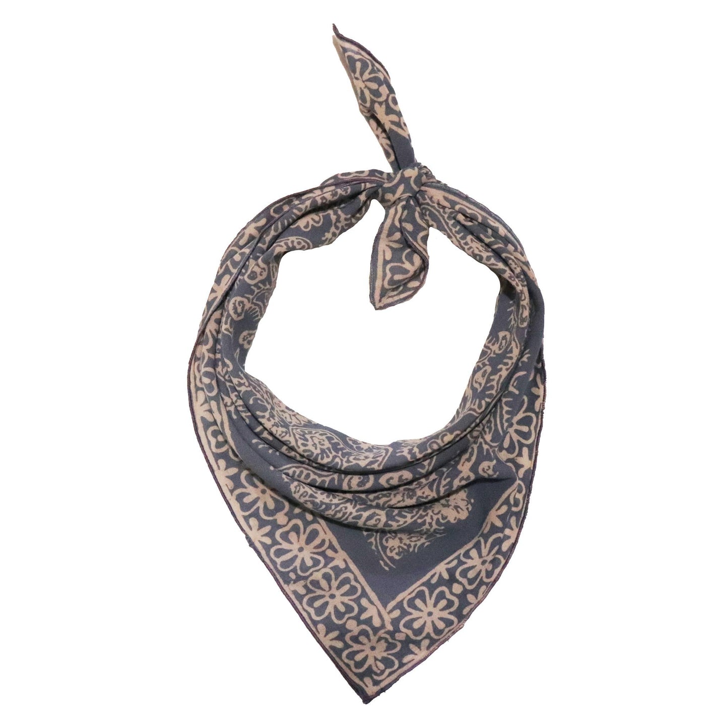 Gray Batik Bandana