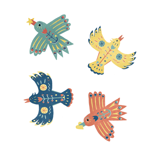 Flock of Birds Stickers Pack