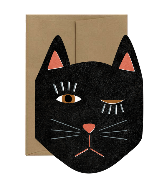 Black Cat Card