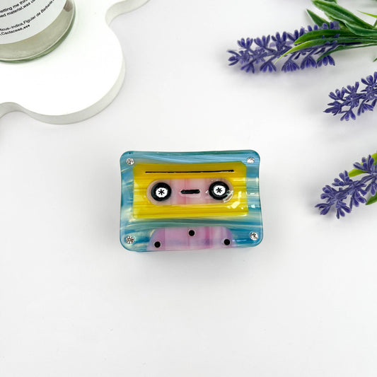 Cassette Tape Hair Claw