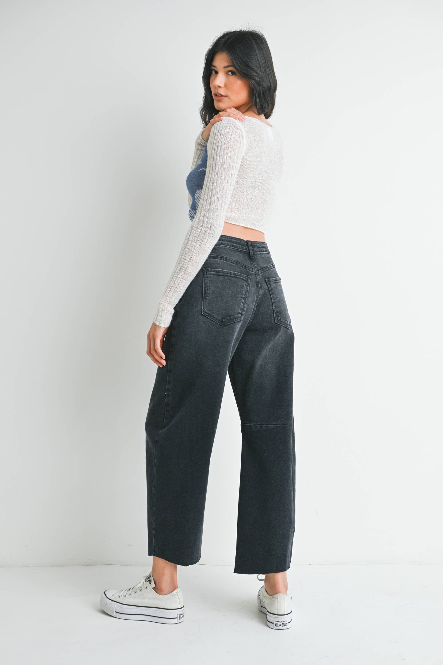 The Seamed Barrel Jean