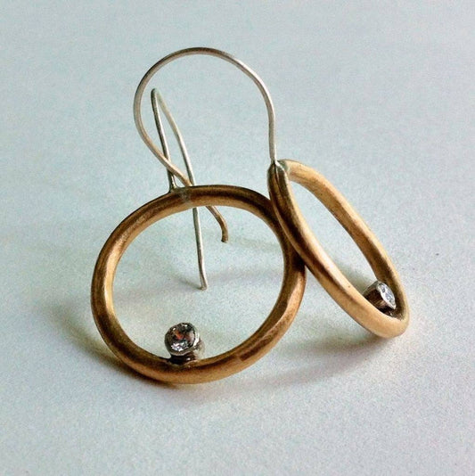 Dangle Circular Earrings