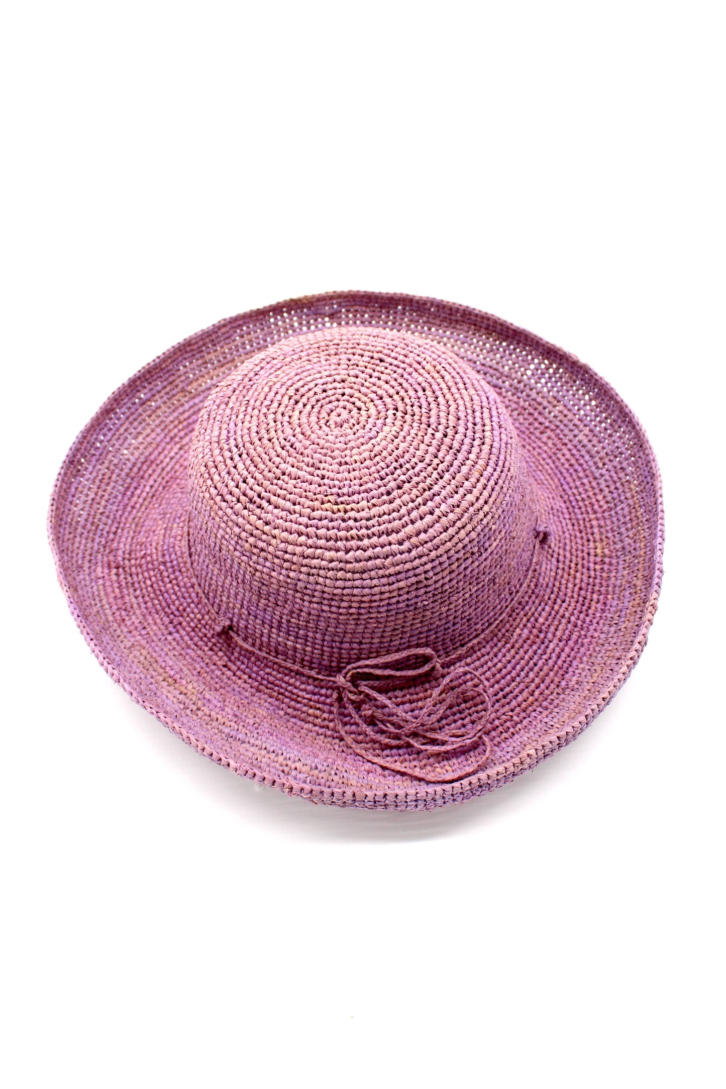 3" Brim Leor Crochet Straw Sun Hats