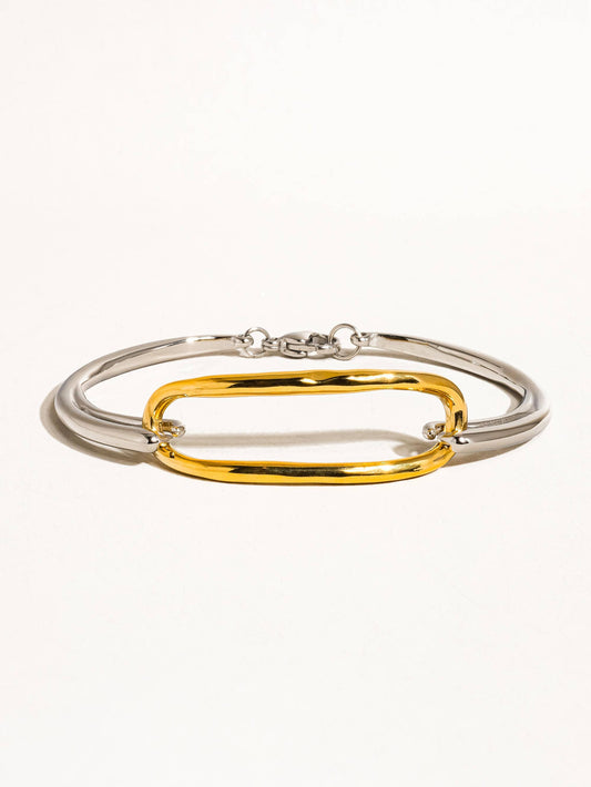 Lilith 18K Hoop Bracelet