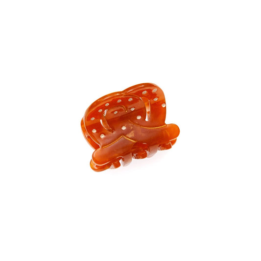 Small Size Pretzel Hair Claw