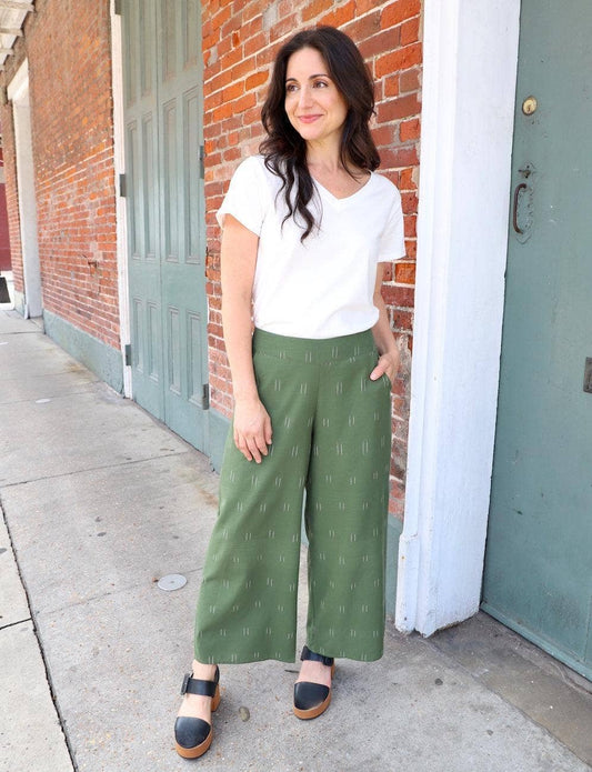 Olive Breeze Organic Pants