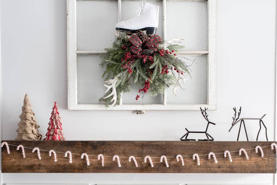 Candy Cane Garland