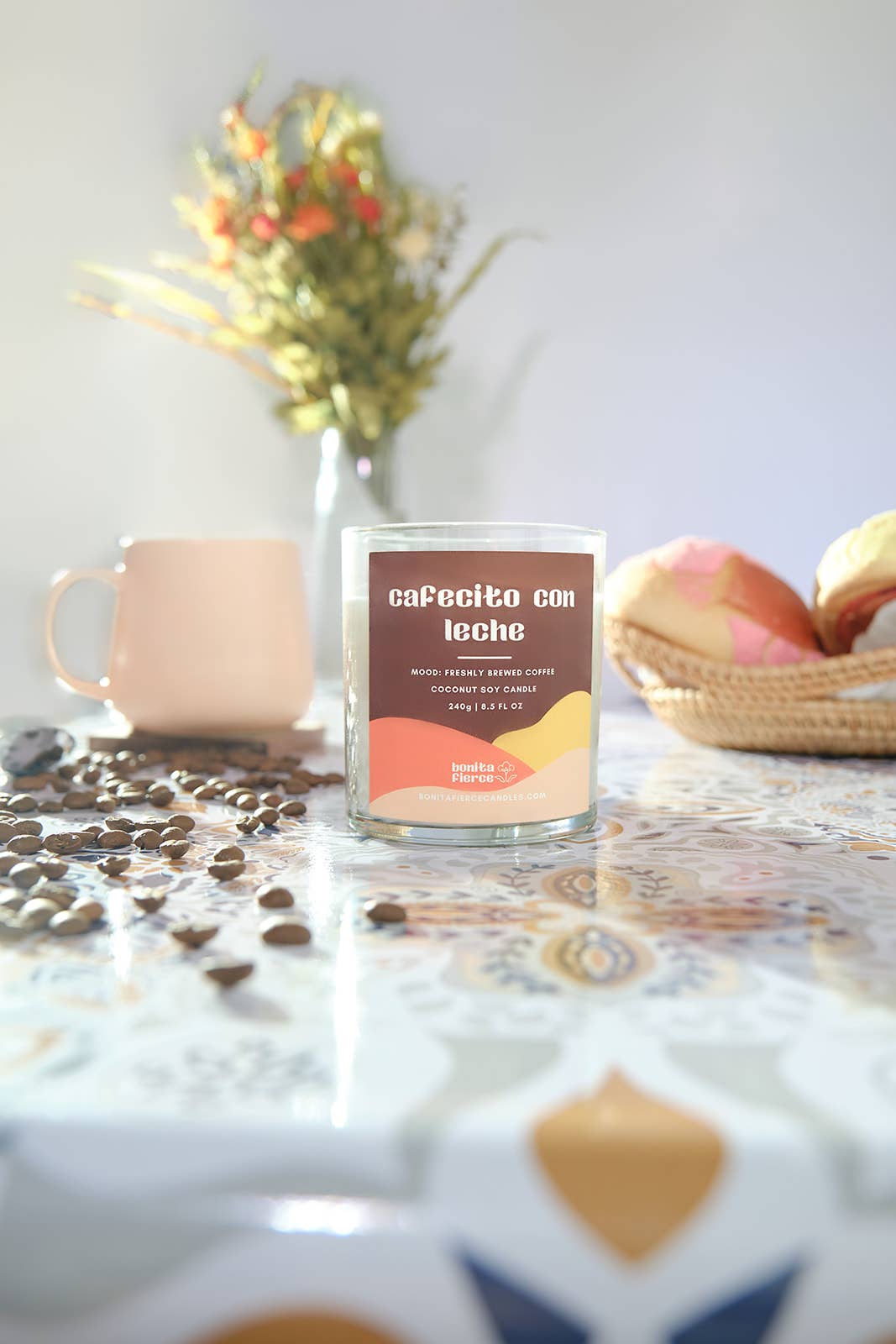 Cafecito Con Leche Candle