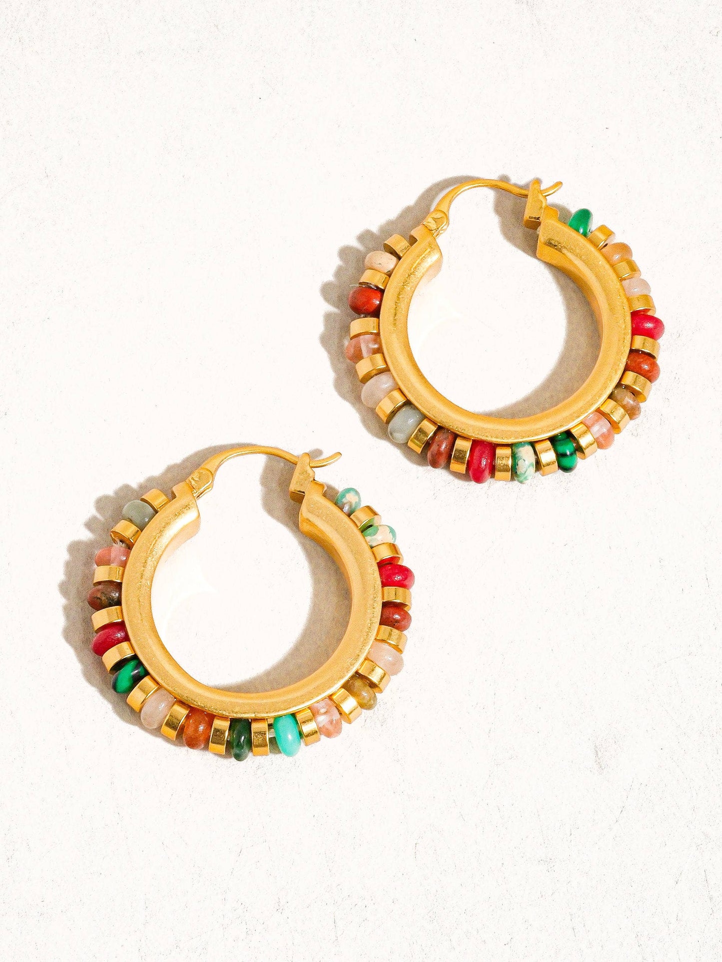 Capri 18K Hoop Earring