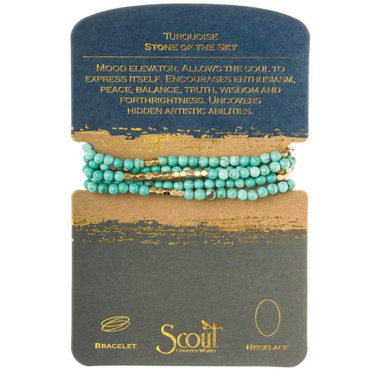 Stone Wrap: Turquoise - Sky