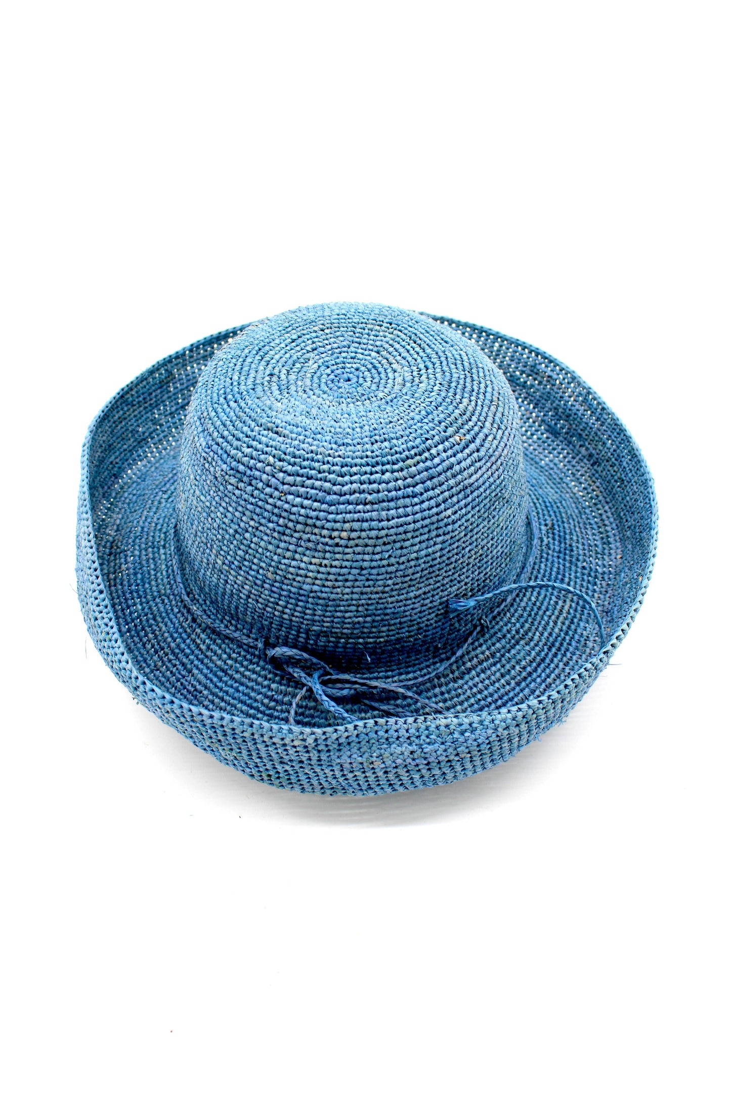 3" Brim Leor Crochet Straw Sun Hats