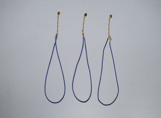Natural Lapis Bead Necklace