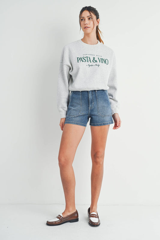 High Rise Utility Cargo Short